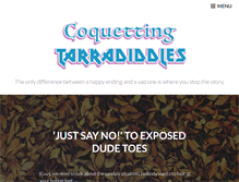 Tablet Screenshot of coqdiddles.com